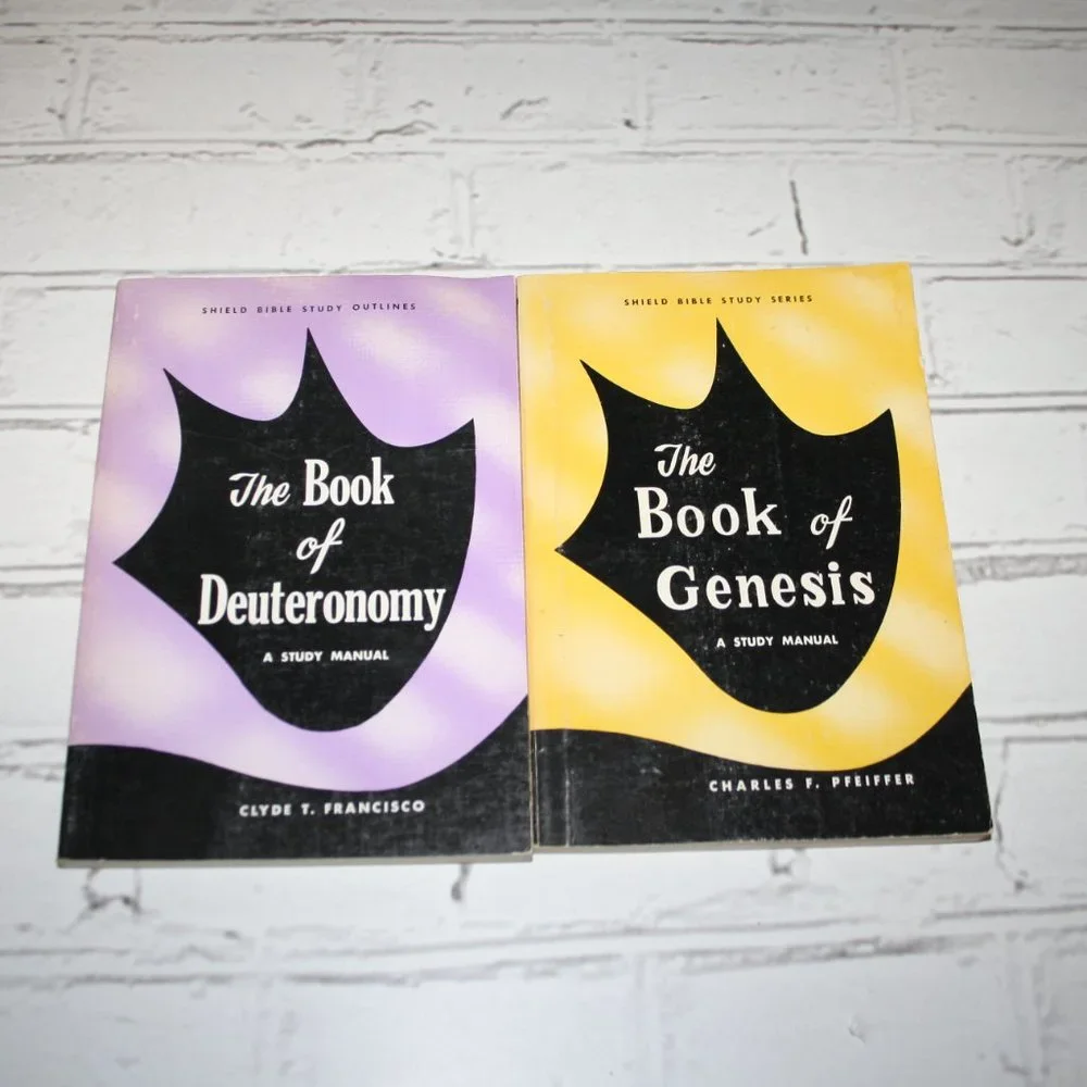 Vintage book set 1967/68 Deuteronomy and Genesis (b.j.)